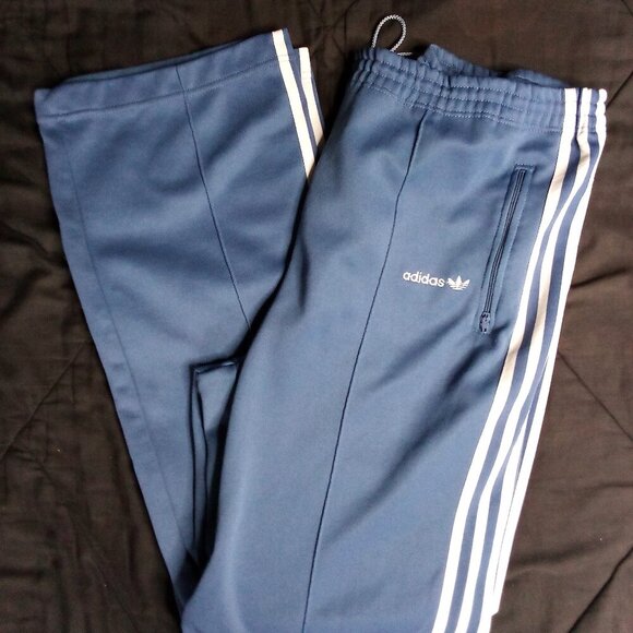 Vintage 80s Adidas Striped Sweatpants Joggers Trainers - Picture 1 of 7